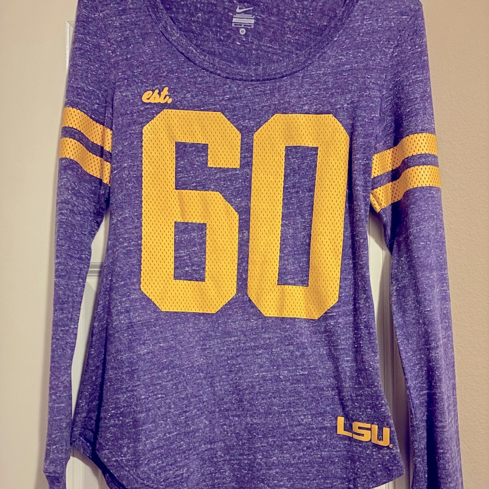 LSU long sleeve top. Size Medium.